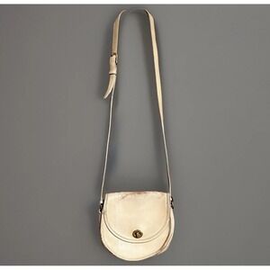 Y2K Coach Watson Bag 9981 Shoulder/ Crossbody Bone Made In USA 1995 Rare HTF